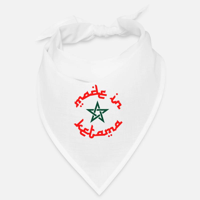 Maroc Made in Ketama Logo drapeau du Maroc Bandana