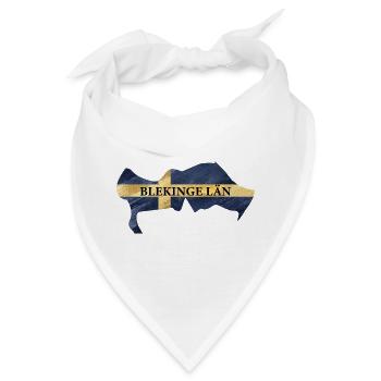 SCHWEDEN BLEKINGE LÄN - Bandana - Weiß - Vorne