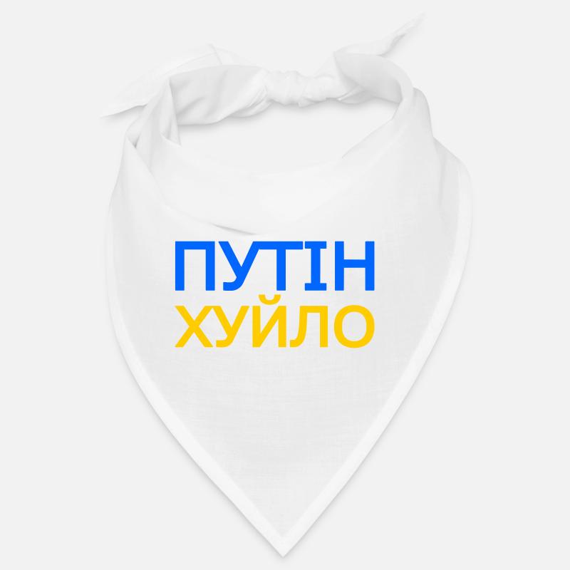 Путін хуйло (putin khuylo) - Poutine est un idiot Bandana