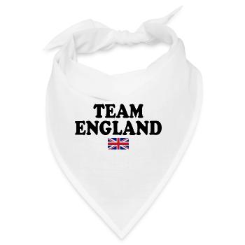 England - Bandana - Weiß - Vorne