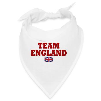 England - Bandana - Weiß - Vorne