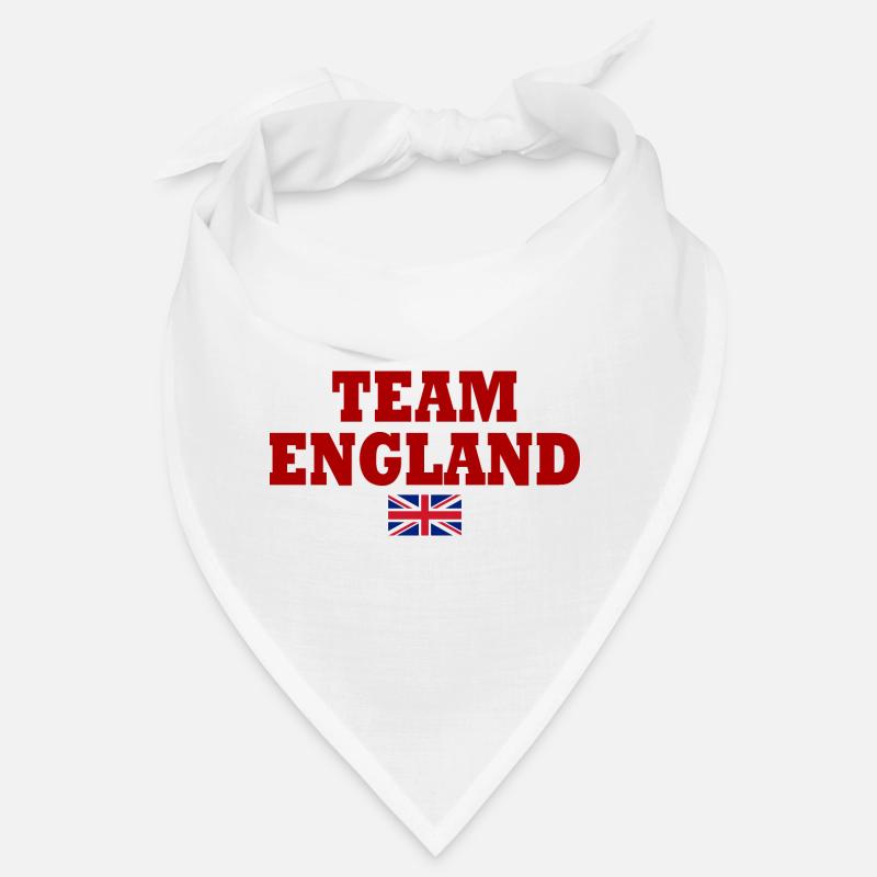 angleterre - Bandana - blanc
