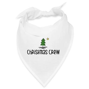 Christmas Crew - Bandana - Weiß - Vorne