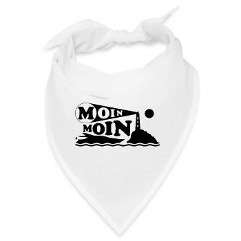 MOIN MOIN - Bandana - Weiß - Vorne