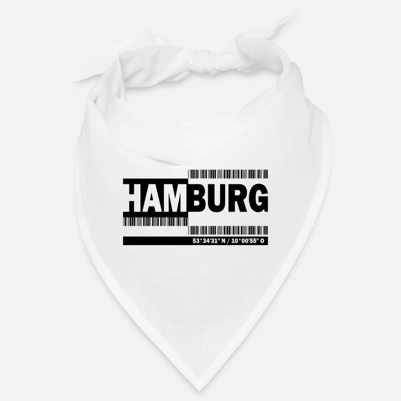 HAMBOURG - code-barres Bandana