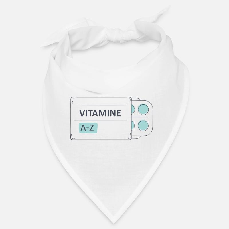 Medication pills tablets pack Bandana