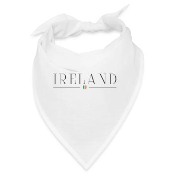 Ich liebe Irland - Bandana - Weiß - Vorne