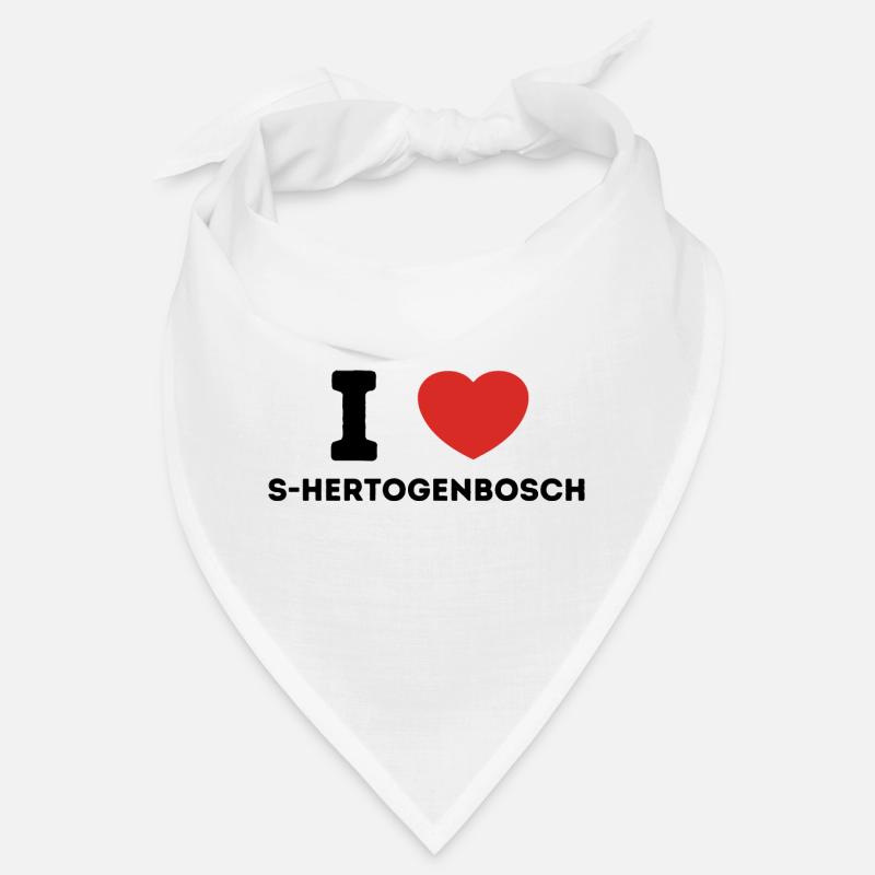 I Love s-Hertogenbosch Netherlands Bandana