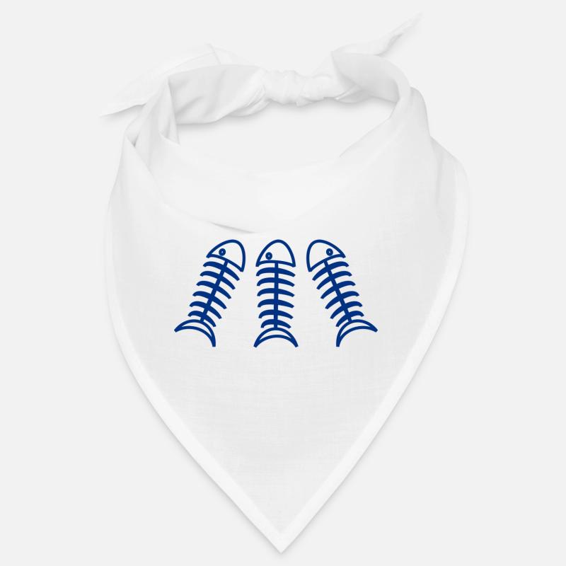 SARDINE. FISH. APRIL FOOL. EASTER. SEA Bandana