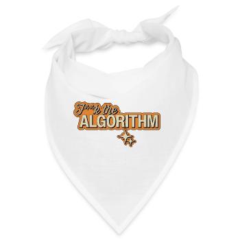 Fk the Algorithm – Digitale Rebellion - Bandana - Weiß - Vorne