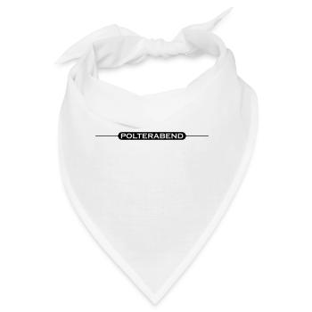 Polterabend Grafik - Bandana - Weiß - Vorne