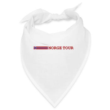 Norwegen Tour Norge - Bandana - Weiß - Vorne
