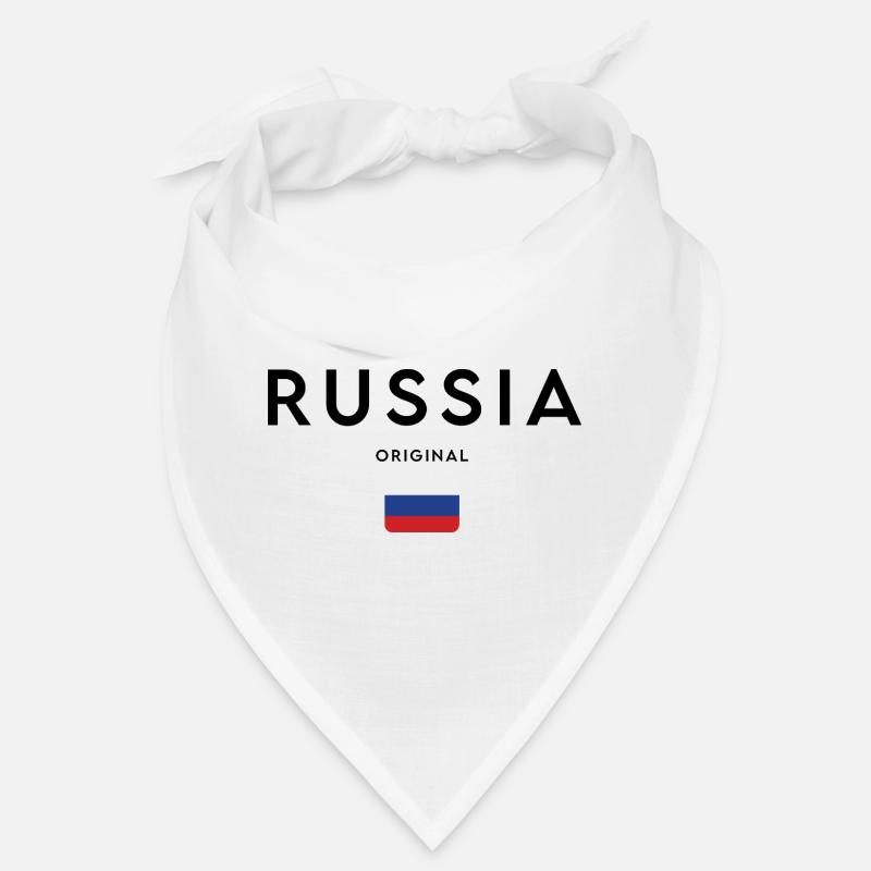 Russian pride, minimalist sleek design Bandana