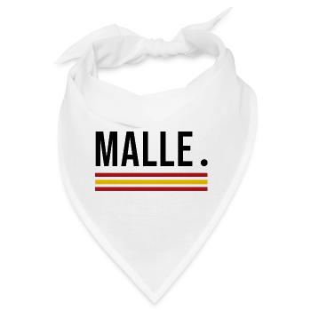 Malle – Party Edition Shirt - Bandana - Weiß - Vorne