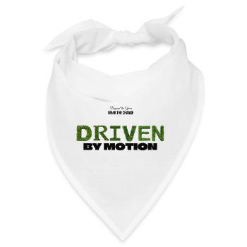 Driven by Motion - Bandana - Weiß - Vorne