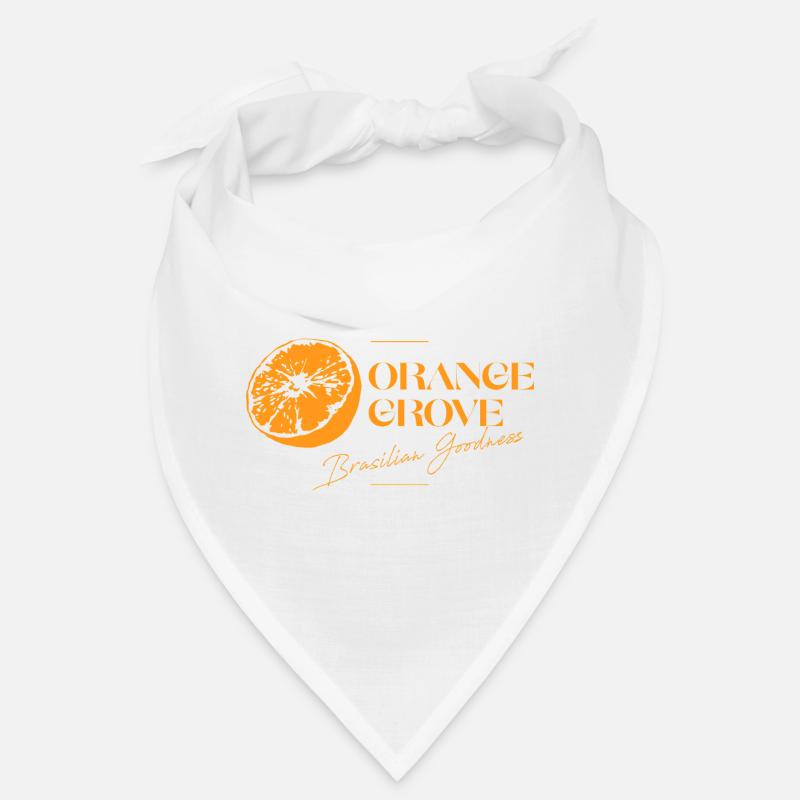 Illustration de tranche d’agrumes brésilienne Bandana