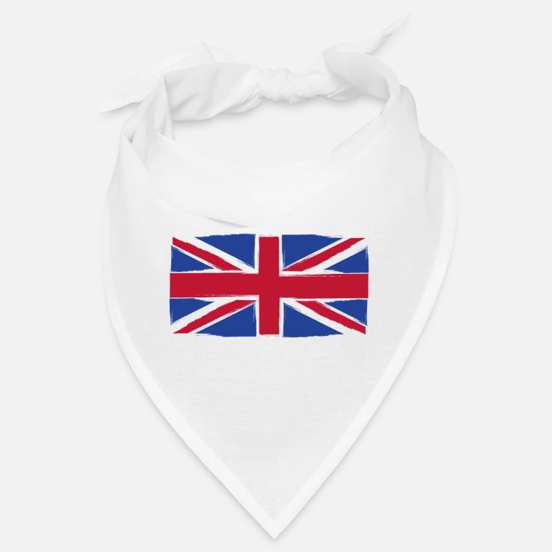 Grunge Union Jack Flag Art Bandana
