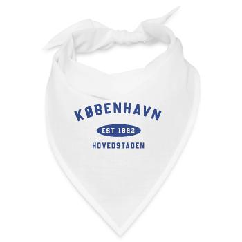 Kopenhagen für immer - Bandana - Weiß - Vorne