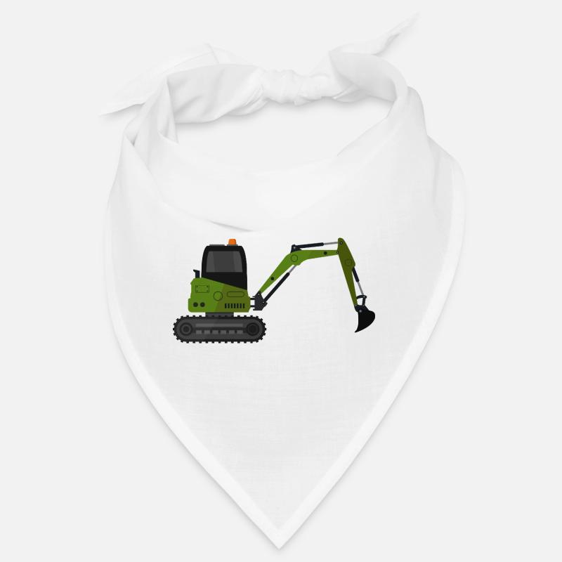 Bagger - Bandana - Weiß