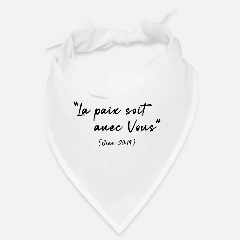 La paix soit avec Vous (Jean 20:19) Bandana