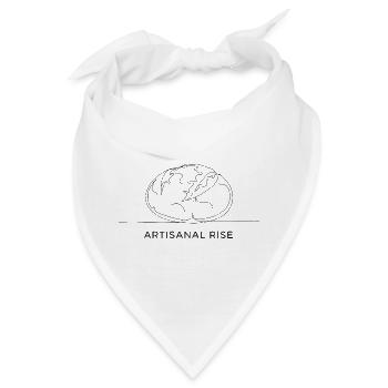 Artisanal Rise – Minimalist Sourdough Bread Line  - Bandana - Weiß - Vorne