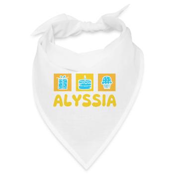 Alyssia - Bandana - Weiß - Vorne