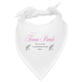 Junggesellinnenabschied JGA T-Shirt & Hoodie Brie - Bandana - Weiß - Vorne