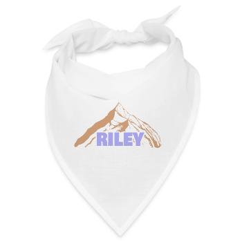 Spass Riley - Bandana - Weiß - Vorne