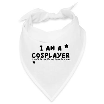 Ich bin Cosplayer - Bandana - Weiß - Vorne
