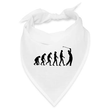 Golf Evolution Golfing - Bandana - Weiß - Vorne