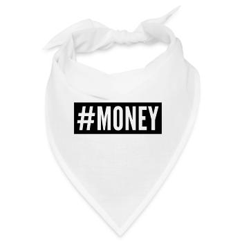 Money - Bandana - Weiß - Vorne