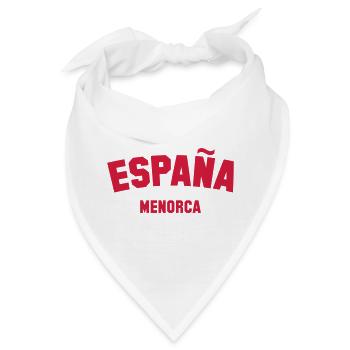 MENORCA Spain Spanien Espana - Bandana - Weiß - Vorne