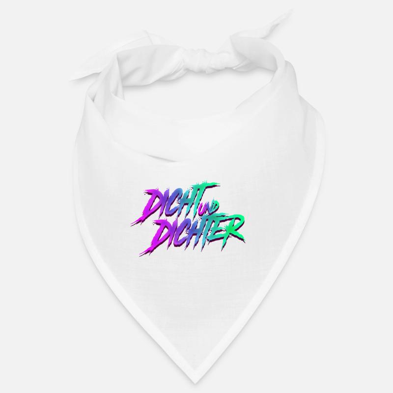 DICHT & DICHTER Bunt Bandana