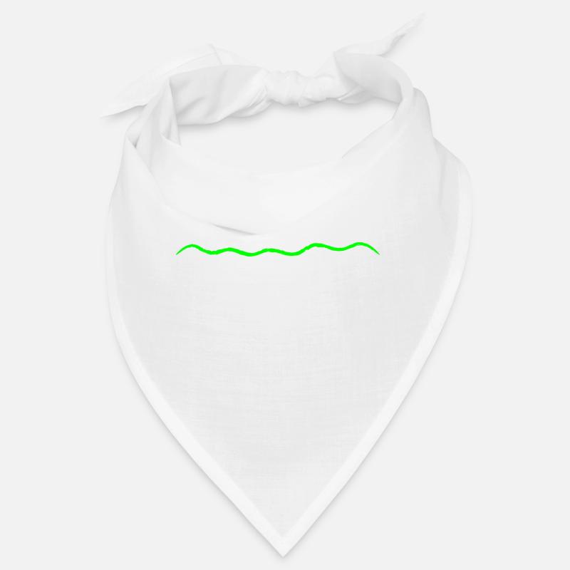 Vert / vagues Bandana