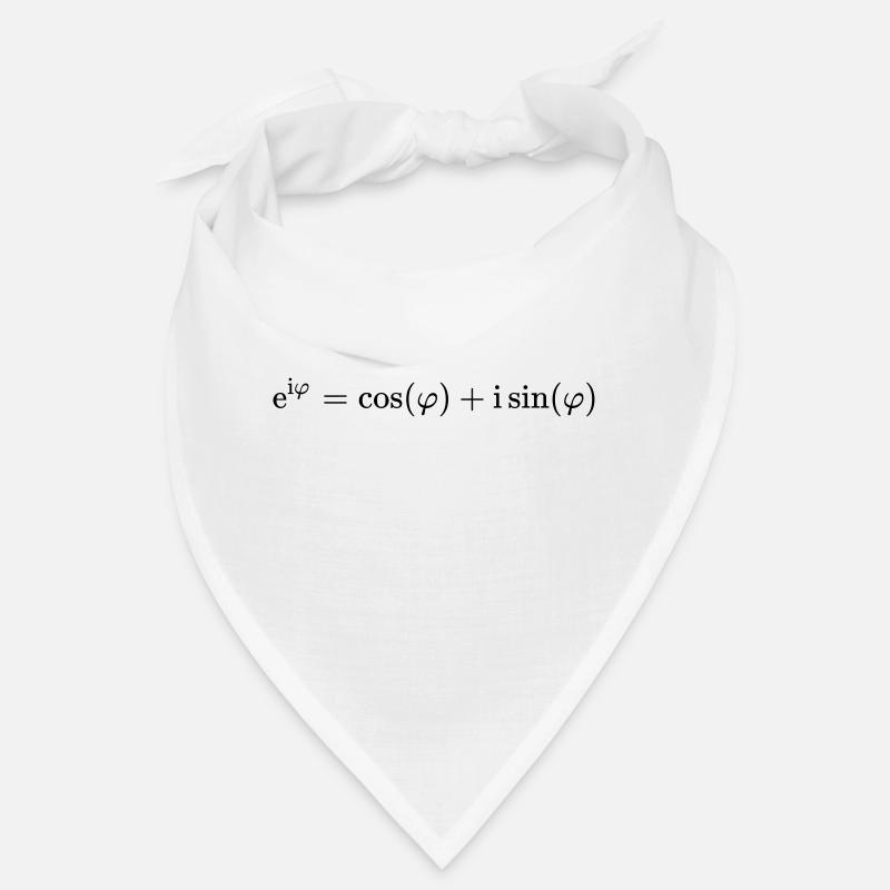 Euler's identity - Bandana - white