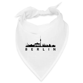 Skyline Berlin - Bandana - Weiß - Vorne