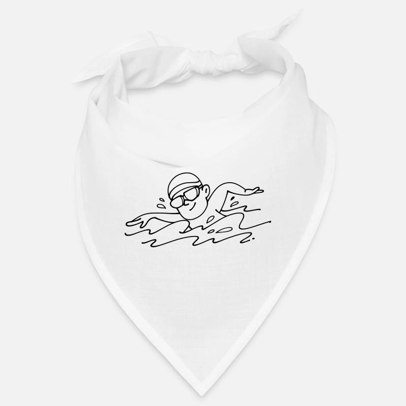 Schwimmer - Bandana - Weiß