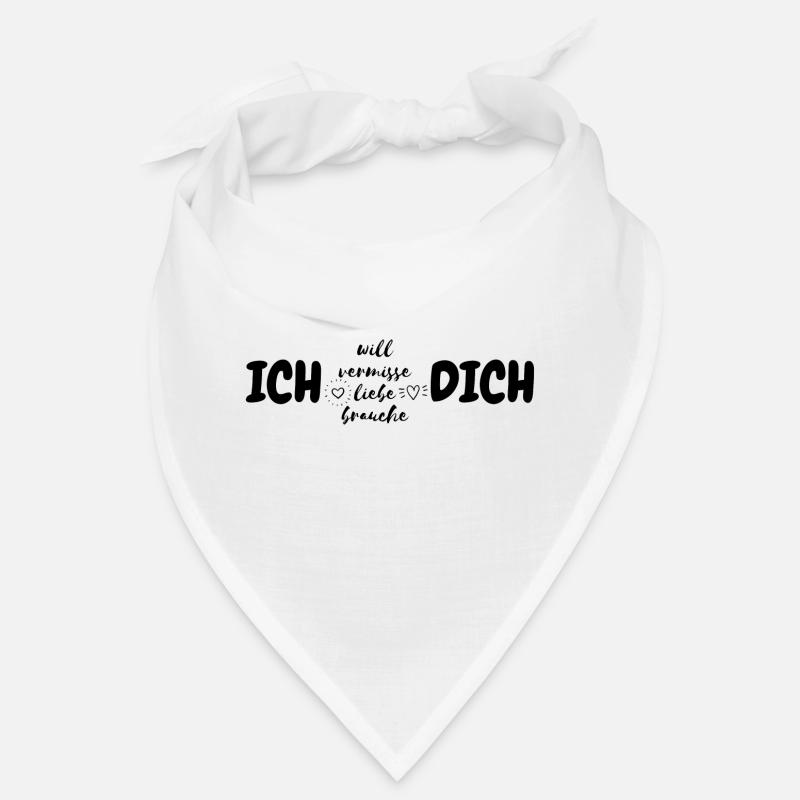Ich liebe dich Bandana
