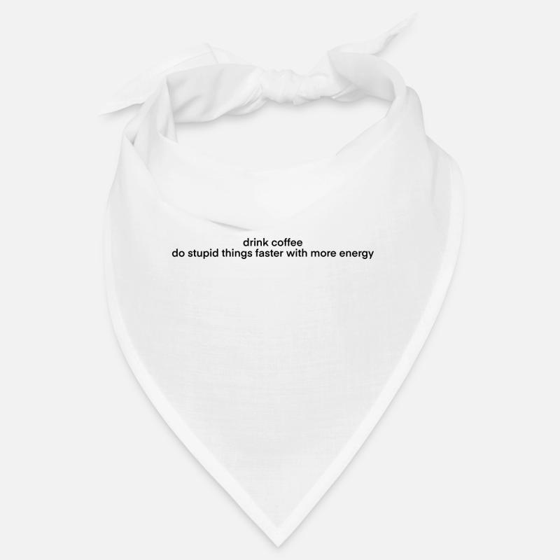 Drink Coffee Bandana