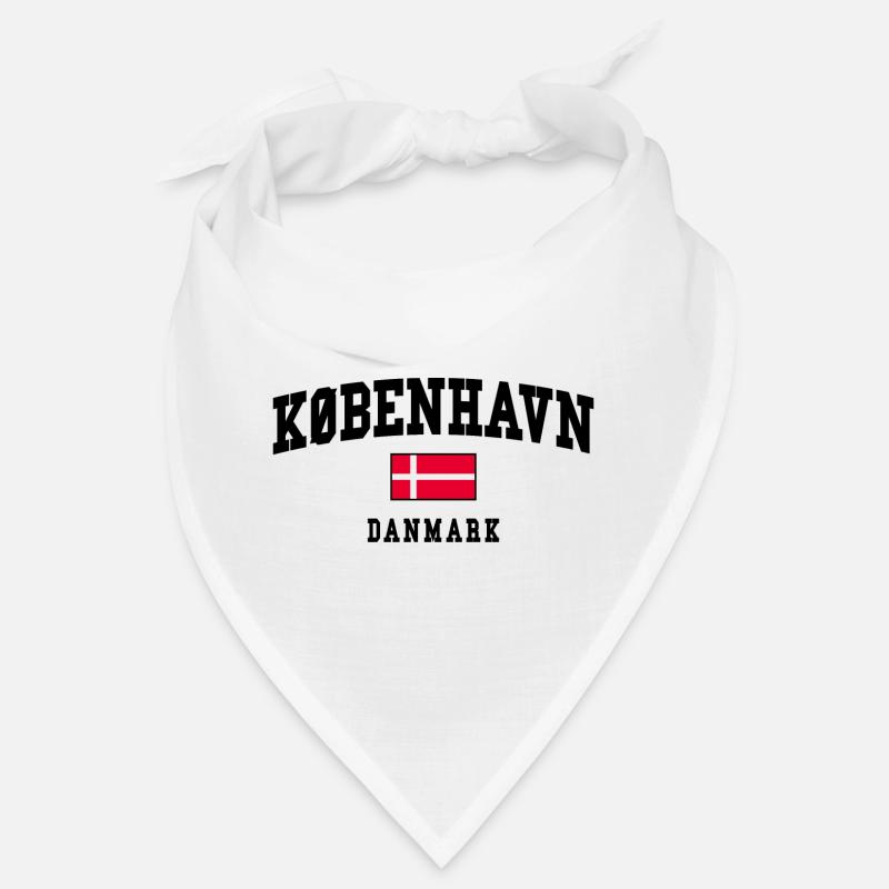 Copenhague Danemark Conception du drapeau Bandana