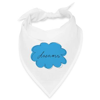 Dreams - Bandana - Weiß - Vorne