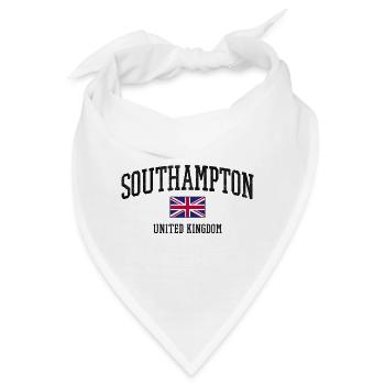 Southampton Uk - Bandana - Weiß - Vorne