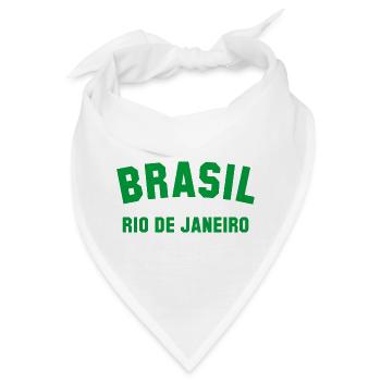 RIO DE JANEIRO, BRAZIL - Bandana - Weiß - Vorne