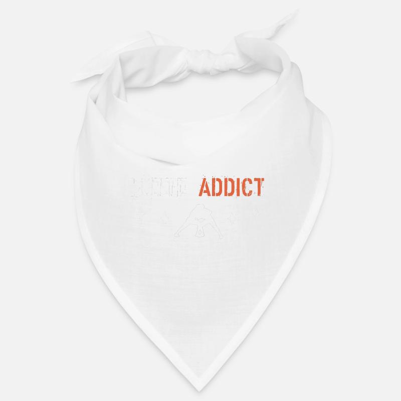 Lutte addict - Bandana - blanc