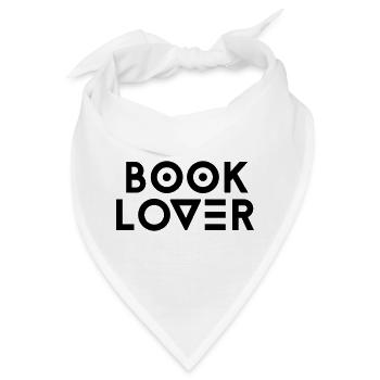 booklover - Bandana - Weiß - Vorne