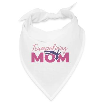 Trampolinspringer Mutter - Bandana - Weiß - Vorne