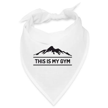 Trailrunning - Das ist mein Fitnessstudio - Bandana - Weiß - Vorne