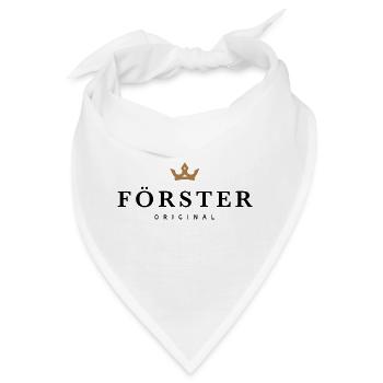 Förster - Bandana - Weiß - Vorne