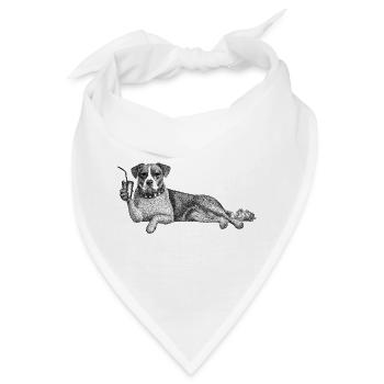 Trink-Cocktail - Bandana - Weiß - Vorne