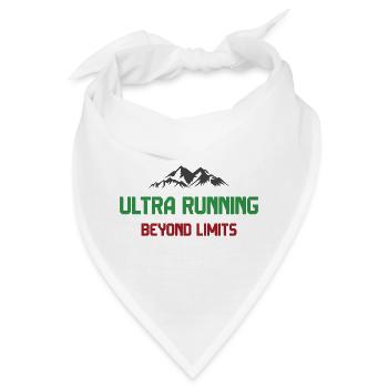Ultra Running - Jenseits der Grenzen - Bandana - Weiß - Vorne